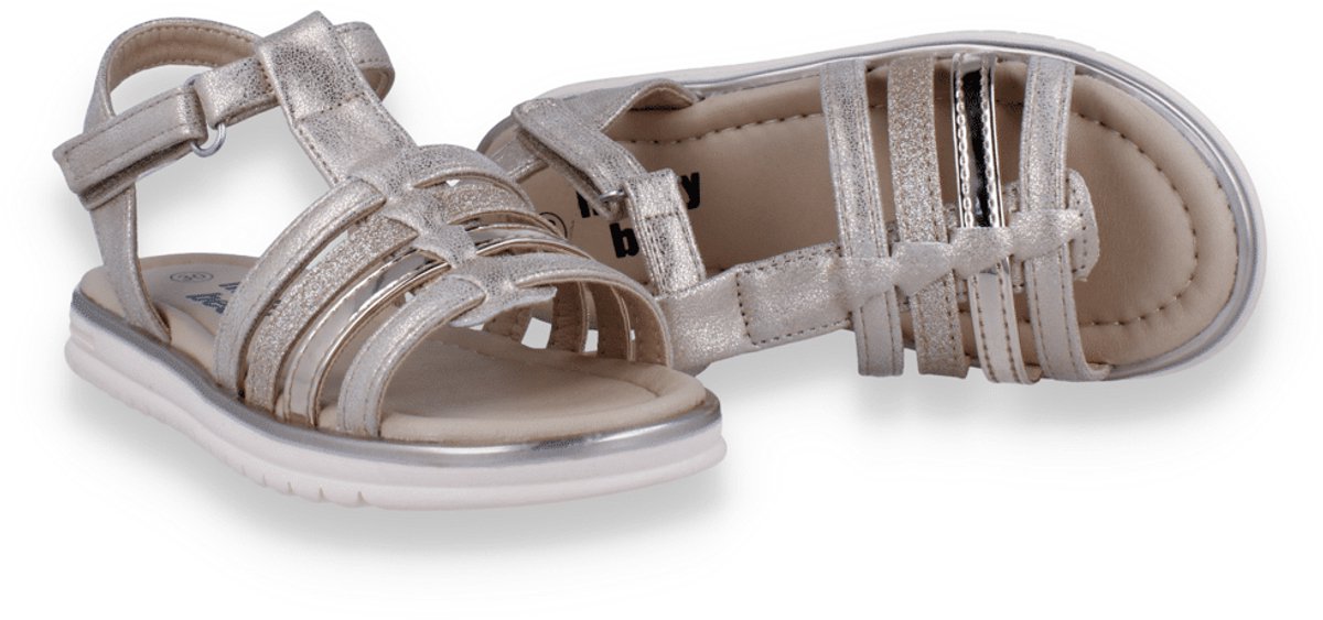 Mode-mania Meisjes Sandaal | Rosegold | Maat: 30