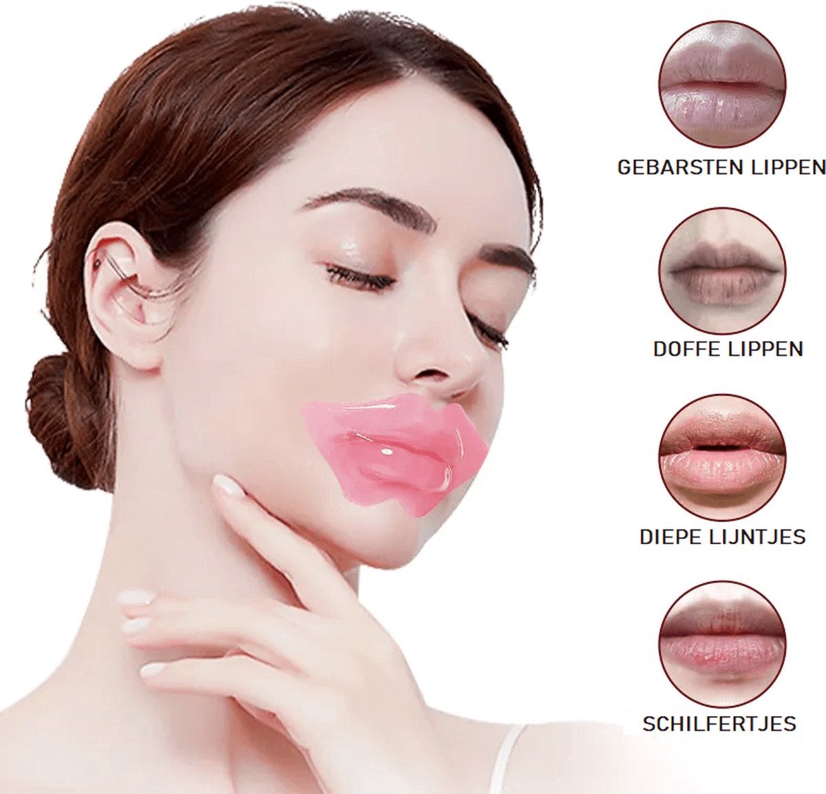 5x Lipmasker - Lip mask - Hydraterend masker - Gezichtsmasker - Skincare - Lip care - Lipverzorging - Verzachtend - Jonyx — cadeau in Verzorging - foto 2
