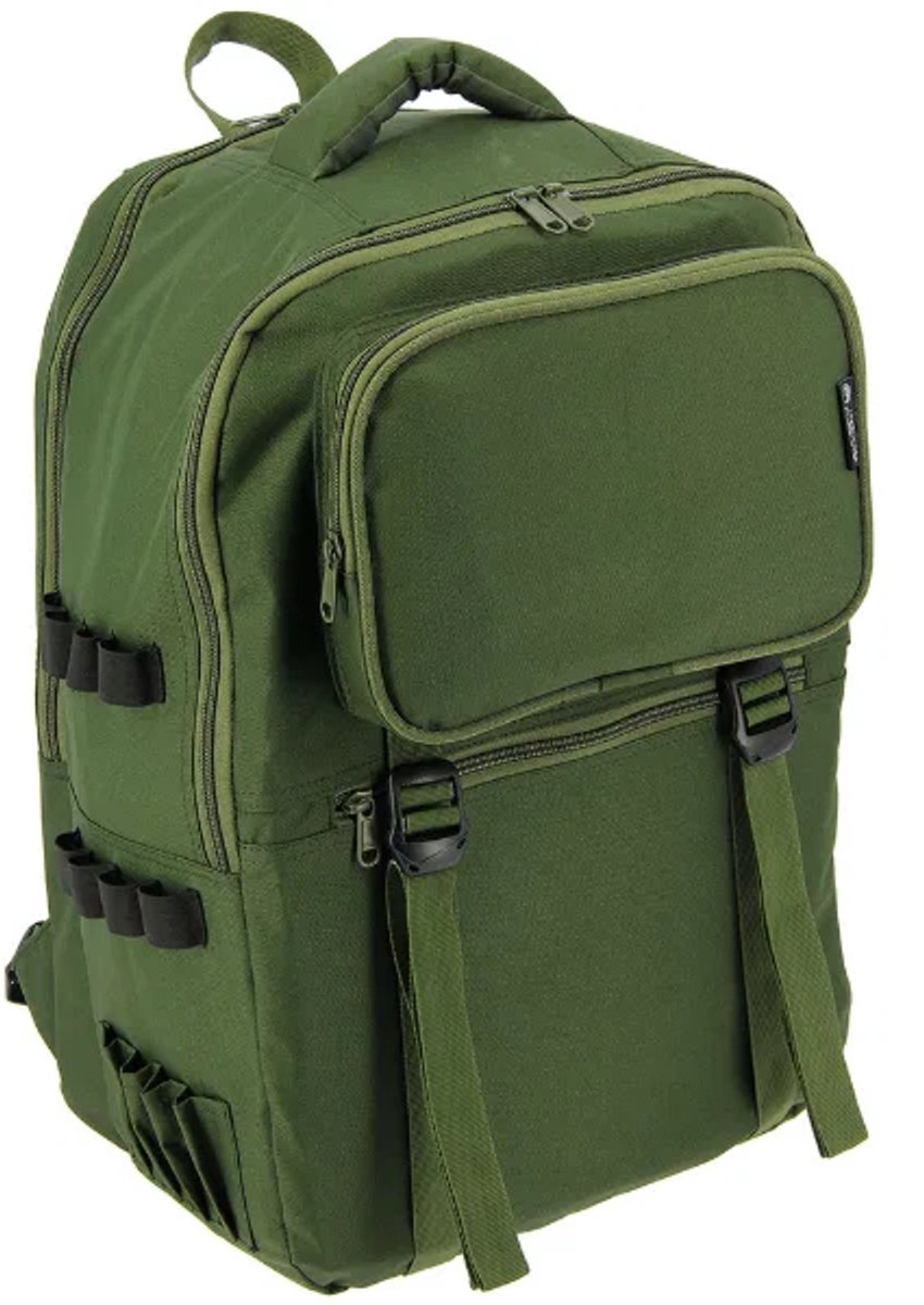NGT Angling Pursuits Day Session Rucksack – 30L Rugzak met Meerdere Vakken
