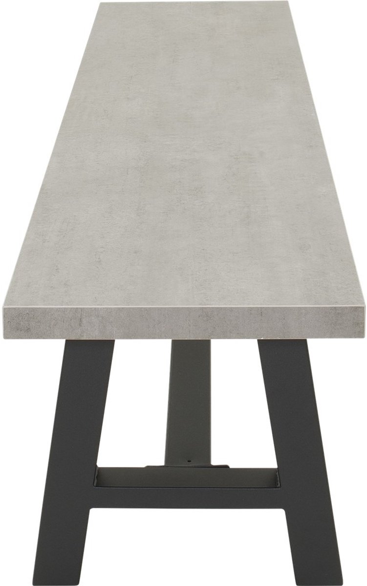 Bank Fresco 180x90cm - Moderne Sintered Stone Eettafelbank met Betonlook