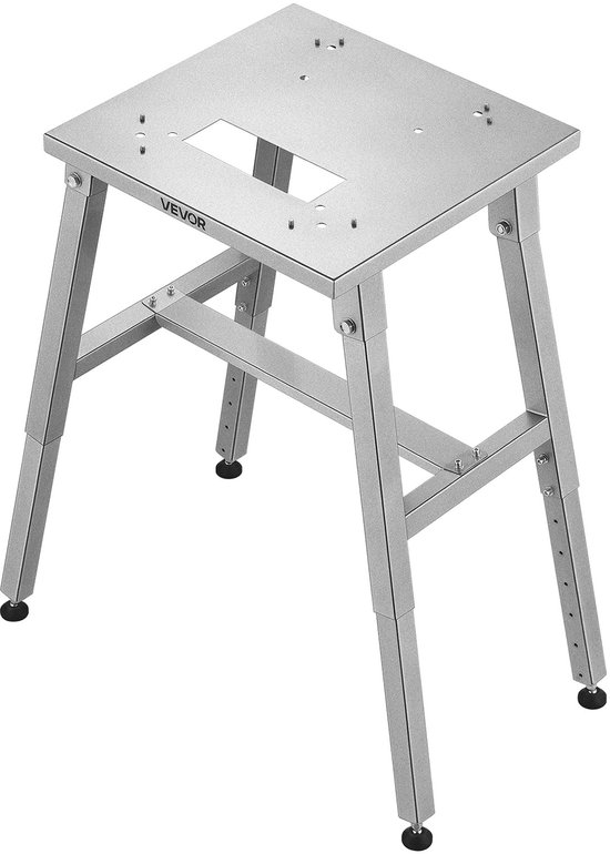 VEVOR Elektrische Vleesbandzaagstandaard met Verstelbare Hoogte, Stabiel H-Vormig Frame en Antislipvoetjes, voor Botzaagmachine, Compatibel met Modellen Bs-130 en Bs-250 van VEVOR — afbeelding 2