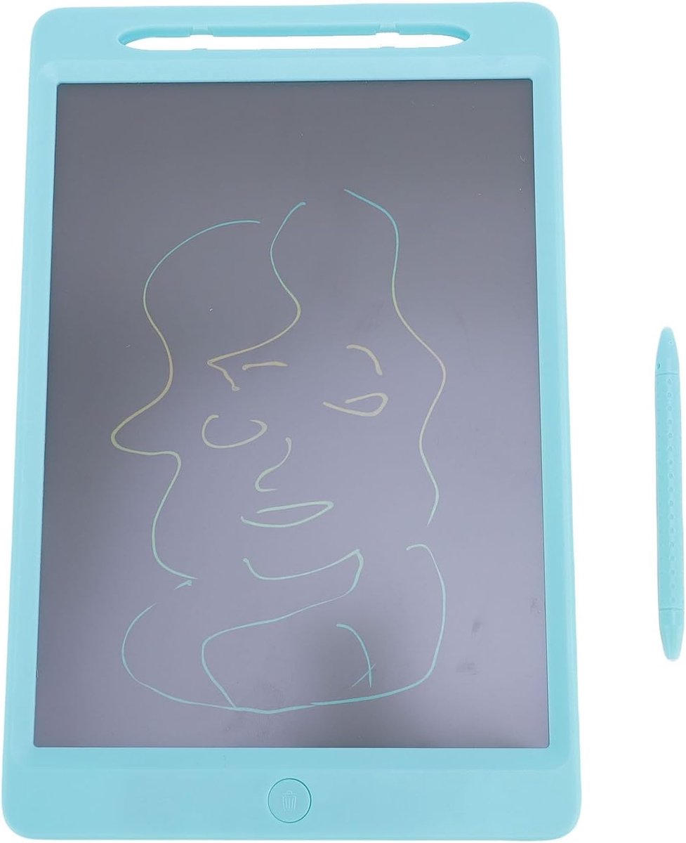 LCD Schrijf Tablet - Tekentafel Kleuren - Leren en Tekenen - Oplaadbaar en Oogvriendelijk - 115 Inch - Blauw