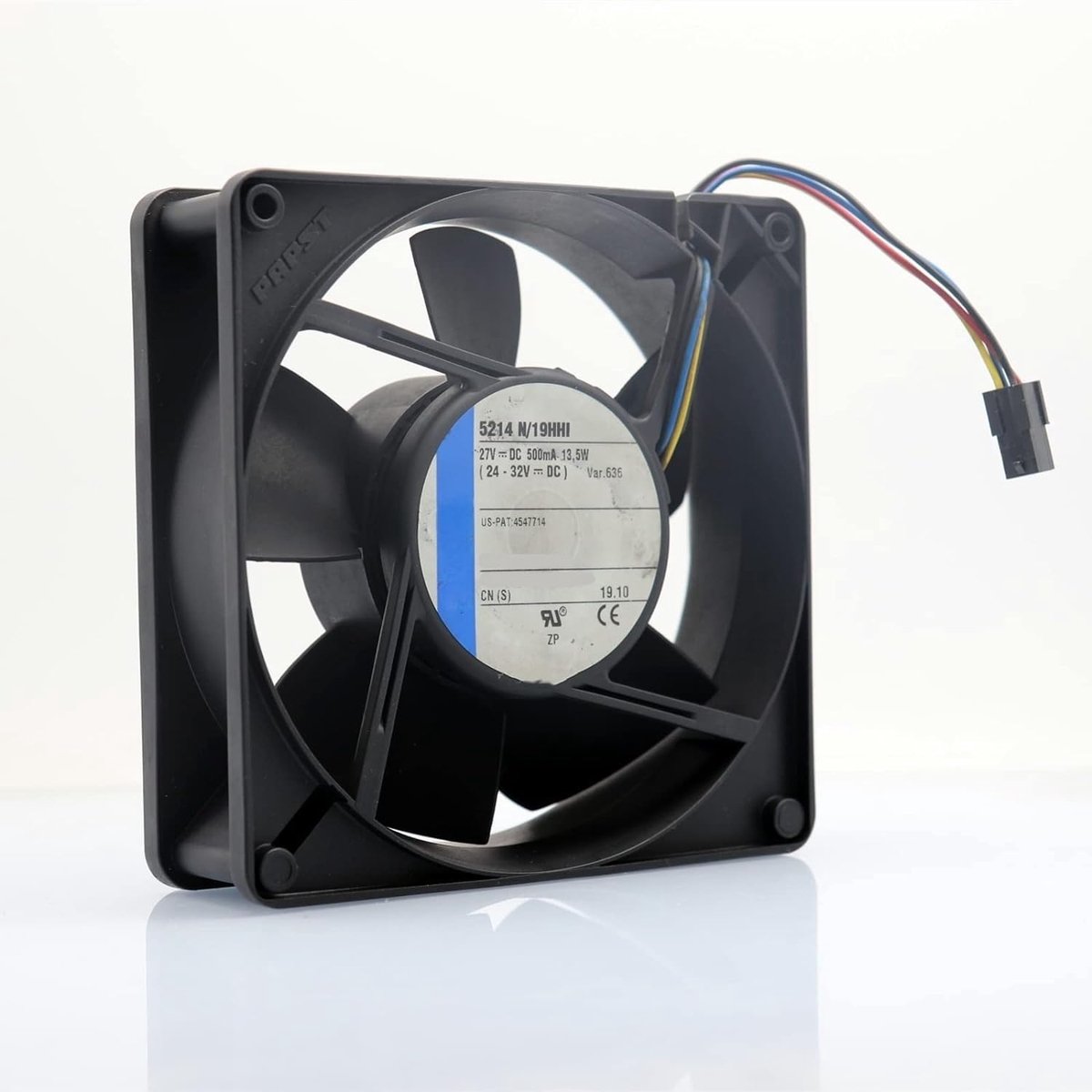 Koelventilator - Ventilator - Warmteafvoer - 4-draads aansluiting - 127x38mm