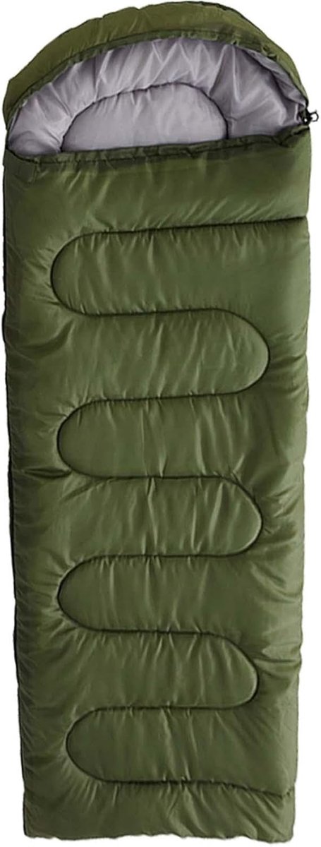 Buiten Slaapzak - Compacte Thermische Zak - Kamperen Wandelen - Waterdicht Vochtdicht - 180cm Lichaamslengte - Legergroen