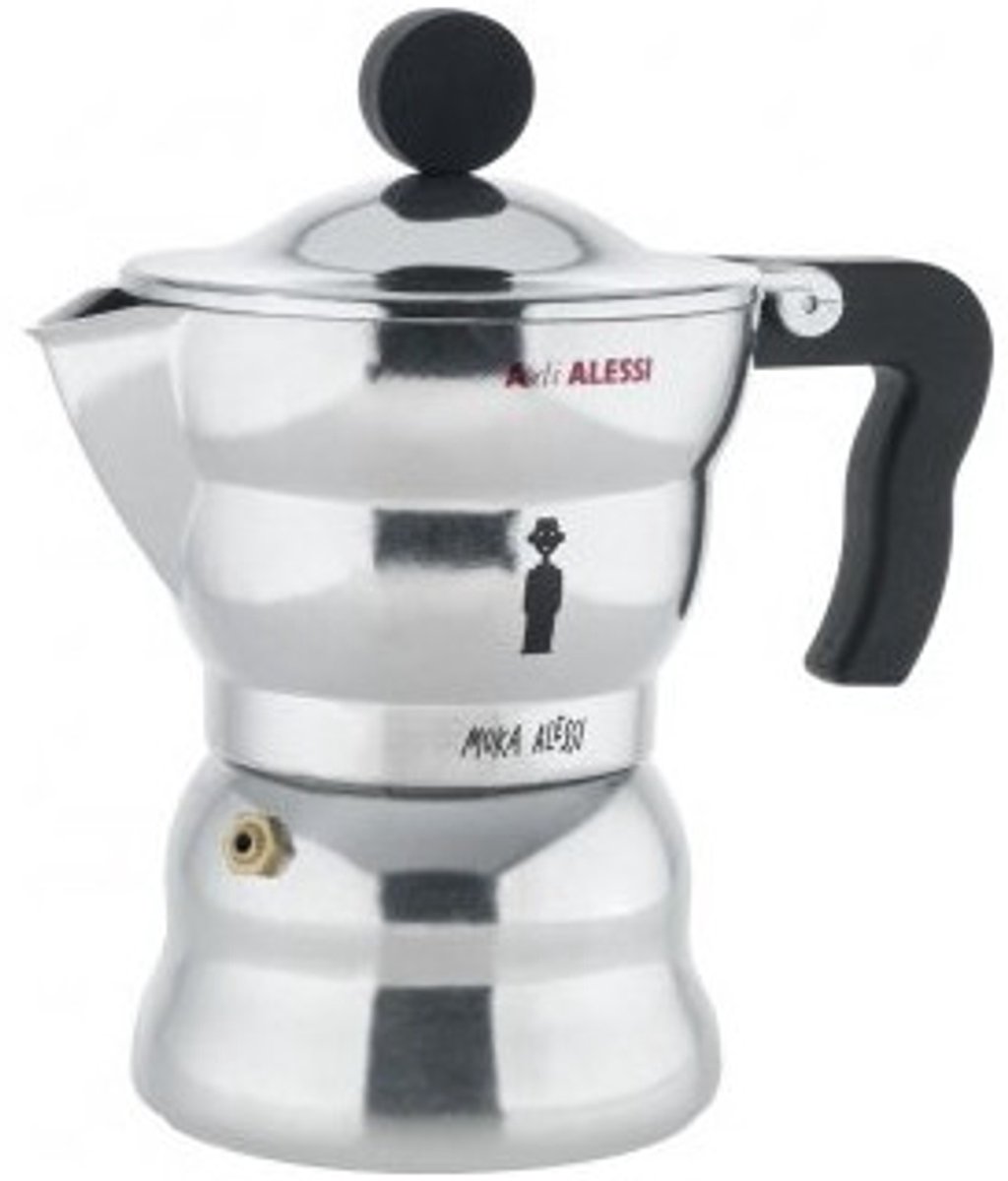 Alessi Percolator Moka - AAM33/3 - 3 kops - door Alessandro Mendini