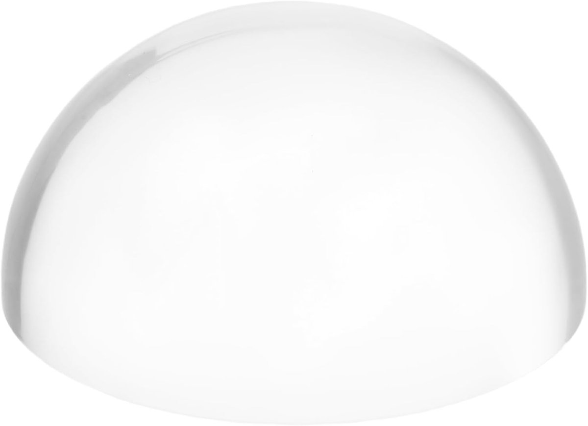 Koepel Vergrootglas - Acryl Leesloep - Documenten Lezen - Stootbestendige Constructie - 7.5 cm Diameter - Transparant