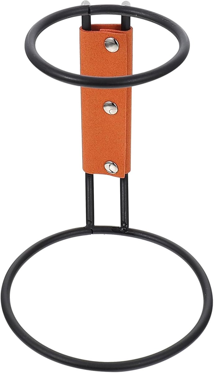 Koffiefilterhouder - Koffiezet Accessoire - Koffie Zetten - Stevige IJzeren Basis - 9 x 12 x 9 cm - Zwart