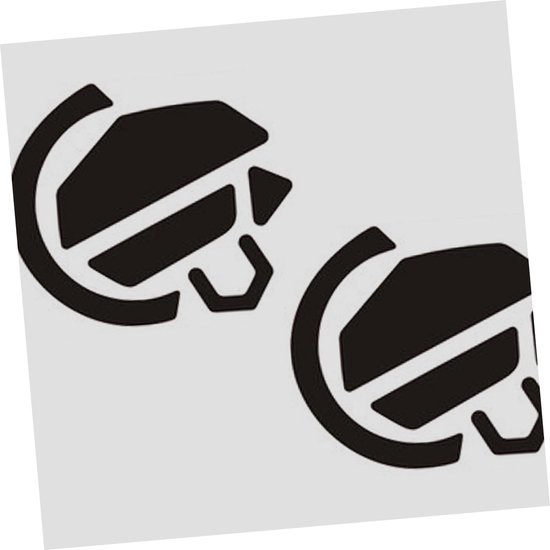 Muis Voetjes - Vervangende Gliders - Soepeler Glijden - PTFE Materiaal - 5.2 x 4.8 cm - Zwart — afbeelding 2