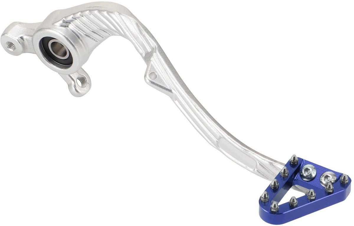 Allecto- Rem Pedalen - Vervanging - Blauw - KTM EXC - Zilver Wit - Achter - Geschikt voor KTM EXC - Kleurrijk - Pedalen Set voor 250 300 SX EXC XCW XC 500 EXCF TC TE TX FE 125 150 250 300