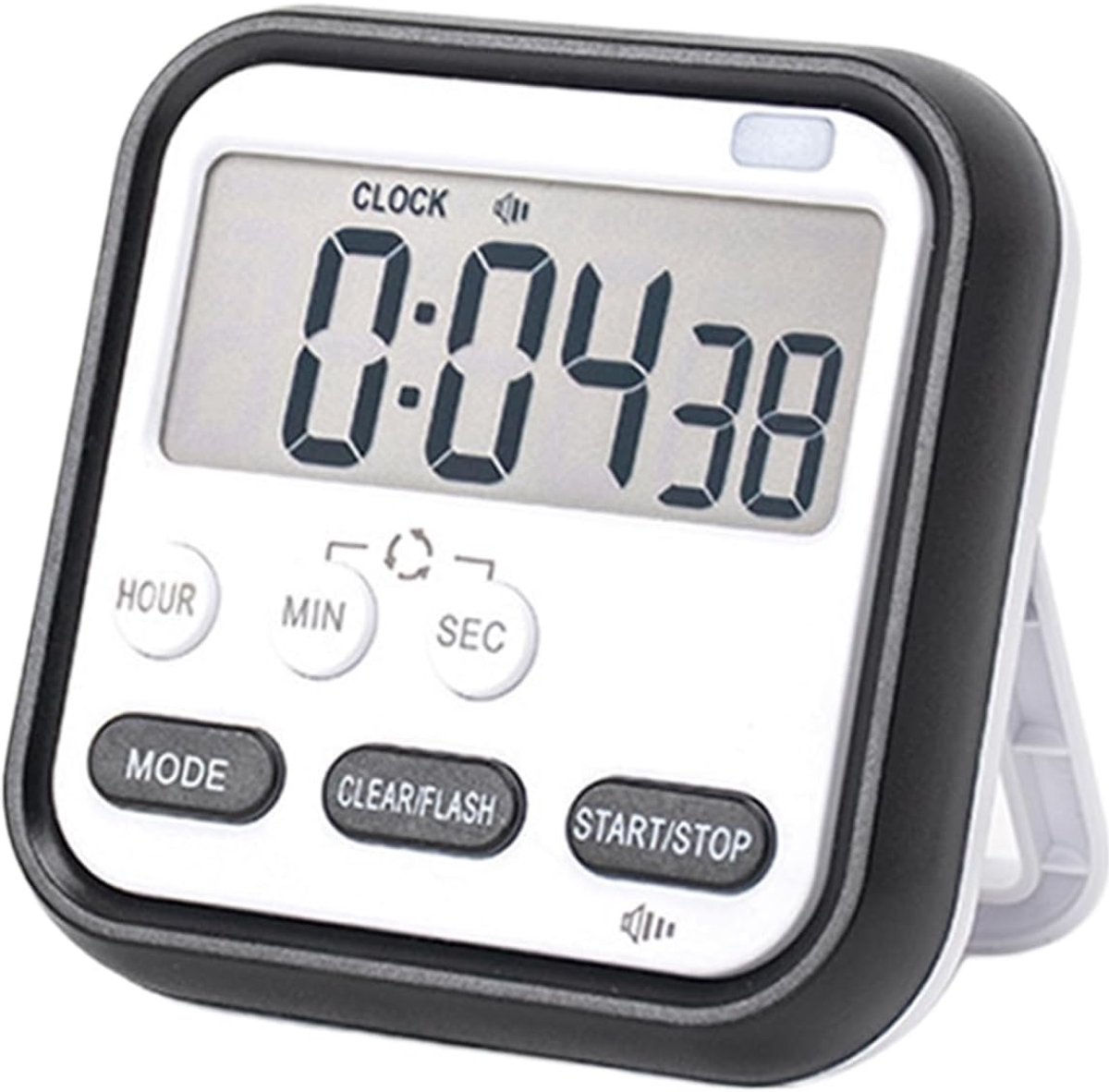 Visuele Timer - Aftelklok - Tijd Beheer - Stil Draagbaar - 7.2 x 7.2 cm