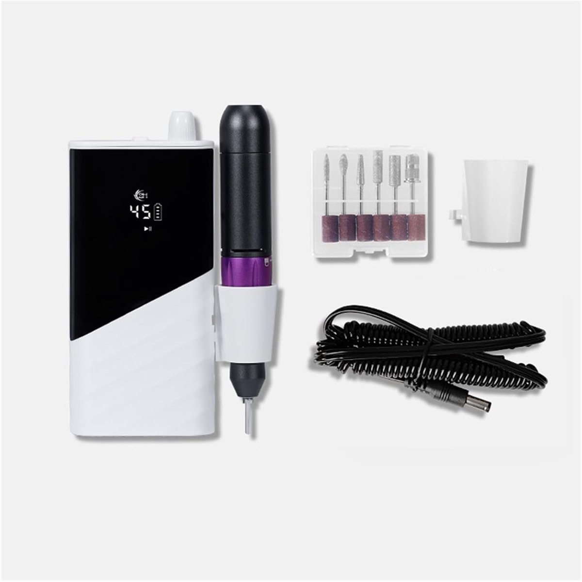 Elektrische Nagelfrees - Nagelboormachine Manicure - Professionele Nagelverzorging - 45000 RPM Hoge Snelheid - Draagbaar Ontwerp