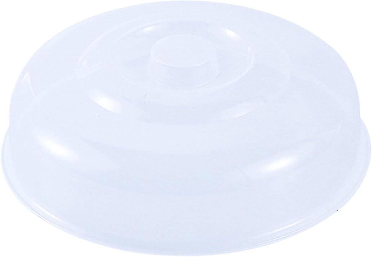 Magnetron Deksel Voedsel Cover Veilig Opwarmen Met Stoomopeningen 23 cm Diameter Helder