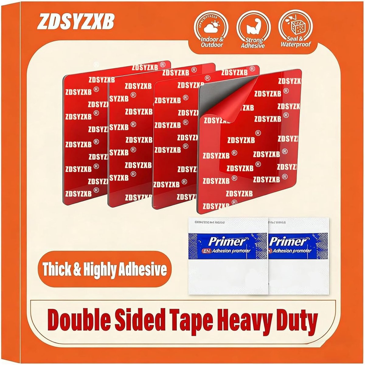 Zelfklevende Pads - Dubbelzijdig - Dashcam Bevestigen - Hittebestendig - 5x5cm