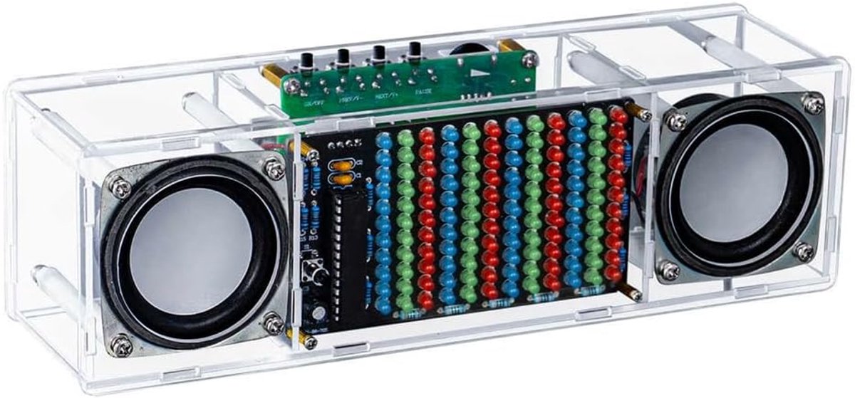 Bluetooth Luidspreker Kit - Audio Set DIY - Muziek Luisteren - LED Muziek Spectrum