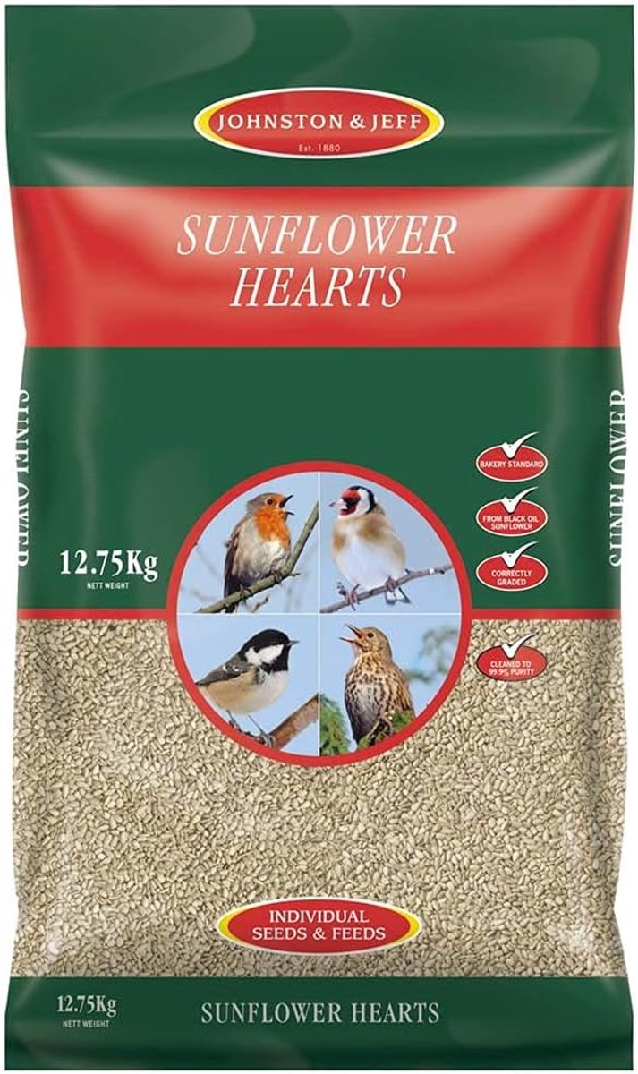 Vogelvoer Zonnebloem - Zaden Mix - Voedsel Tuin - Hoge Olie Energie - 12.75 kg