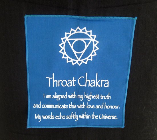 Meditatie Muurdecoratie - Gebedsvlag Banner - Yoga Therapie - 7 Chakra Ontwerp - 60 Inch Lang - Balans — afbeelding 2