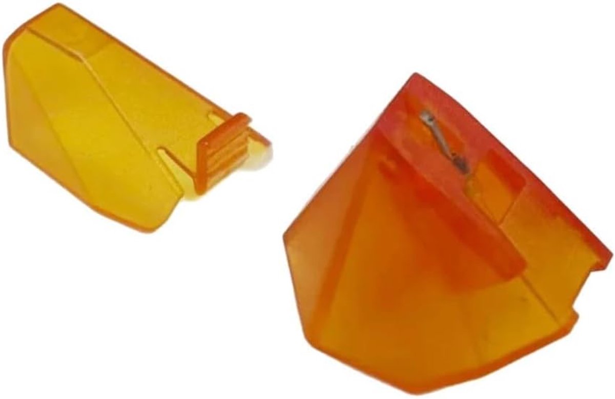 Stylus Naald - Naaldvervanging Platenspeler - Vinyl Luisteren - Nude Elliptische Punt - 10 g - Oranje