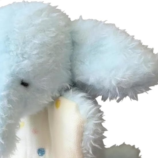 Sensorische zakken - Kalmerend comfort - Speciale behoeften - Zachte korrels vulling - 12 x 10 cm - Baby olifant — afbeelding 4