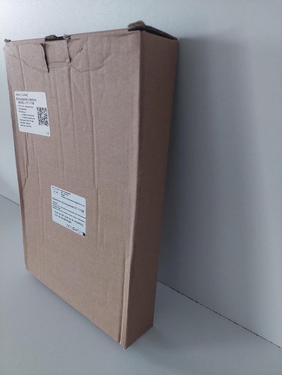 Video Deurbel Set - Beveiligingscamera Deur - Huis Beveiliging - Nachtzicht Functie - 20 x 20 x 30 cm - Zwart — afbeelding 2