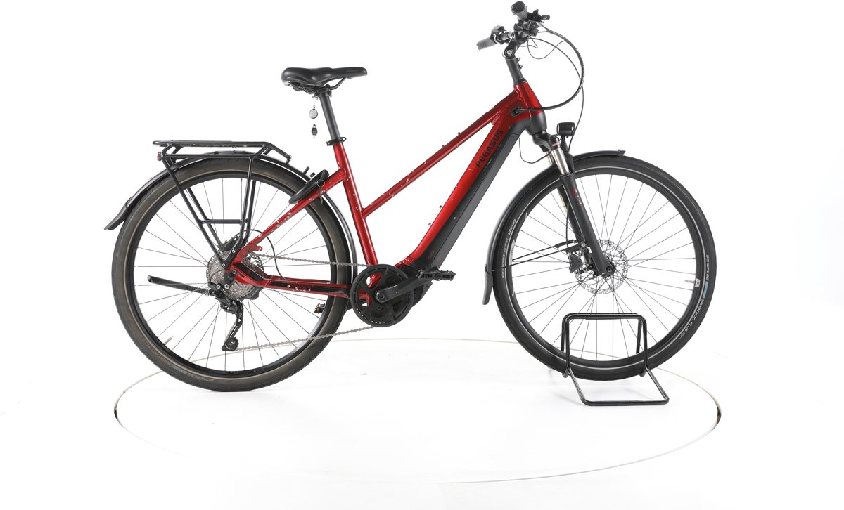 Pegasus Premio Evo 10 Lite Elektrische trekkingfiets Bosch Accu 750Wh 28 rood
