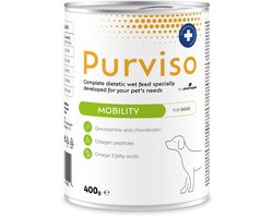 Purviso Veterinary Diets Mobility Hondenvoer Blik 400g
