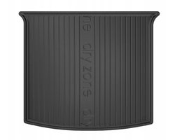 Frogum Dry Zone Kofferbakmat - Geschikt voor Volkswagen Touran III (vanaf 2015) - 7-persoons uitvoering (3e rij neergeklapt) - TPE Rubber - Zwart