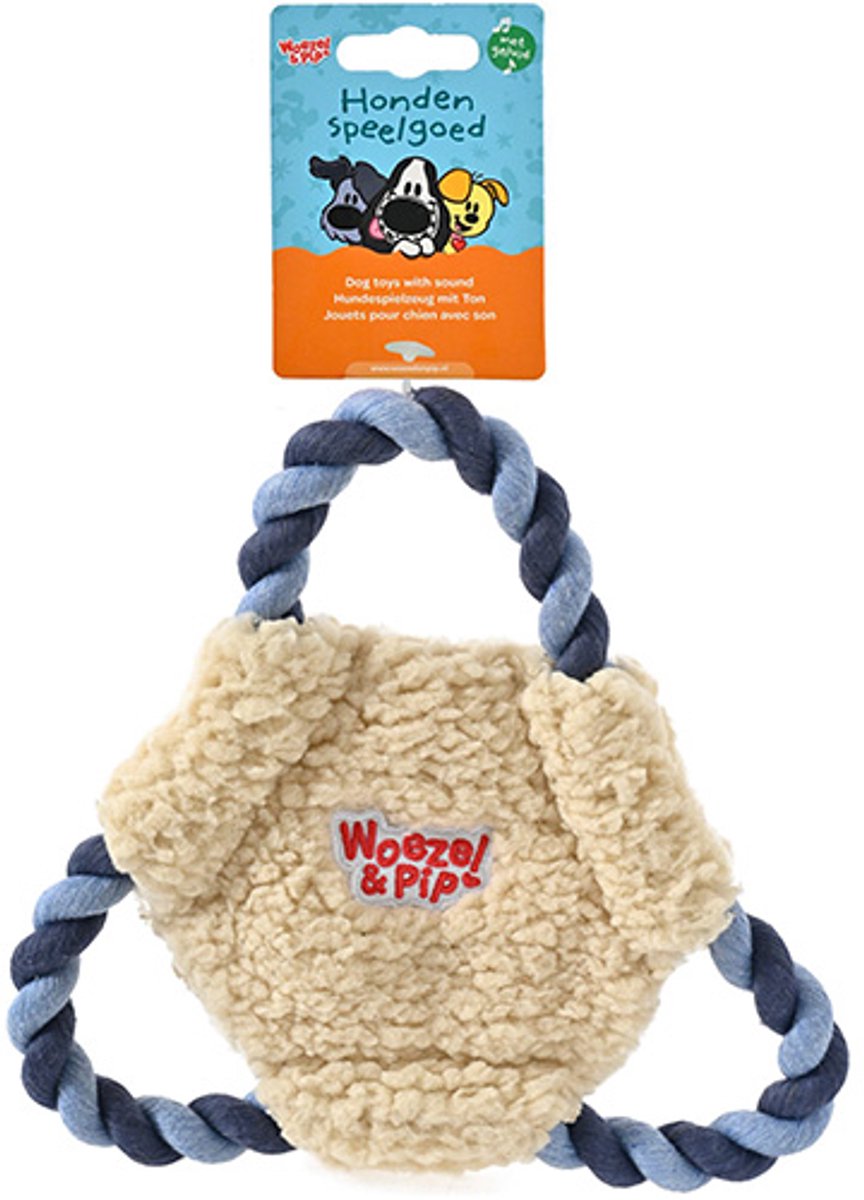 Woezel & Pip Hondenspeelgoed - Woezel Frisbee Floss + Piep 20 cm