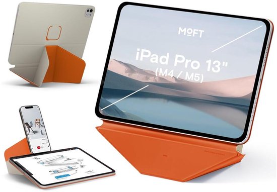 OtterBox Folio-hoes Voor IPad Pro 12.9 (6e/5e Gen) – Schok- En Valbestendig, Ultradun, Doorzichtige Achterkant, Yale