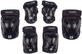 Nijdam Skate Beschermset - Volwassenen - Ink Shield - Zwart- Maat M