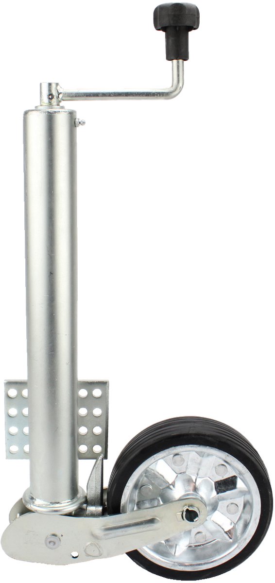 Opklapbaar Neuswiel 60mm | 250 kg | versterkt wiel | universele bevestigingsplaat