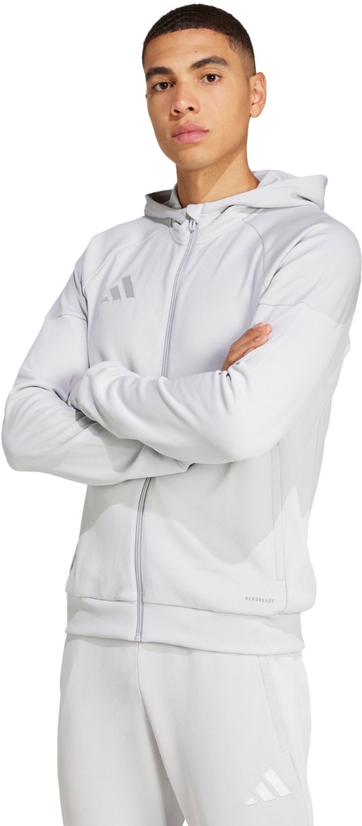 adidas Tiro 25 Full-Zip Hoodie Heren Grijs