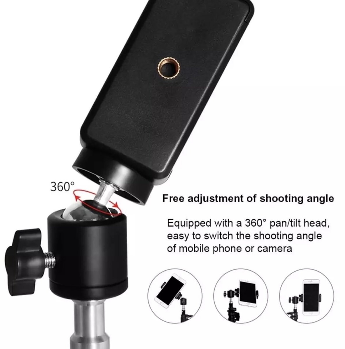 Canon Camerastatiefset 2m met Smartphone thumbnail 2
