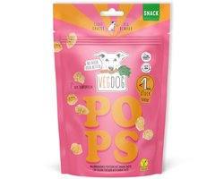 VEGDOG Pops Low Calorie Training Treats – Hondensnack – Vegan Trainingssnack – Minder dan 1 kcal per snack – Licht & krokant – 20 g