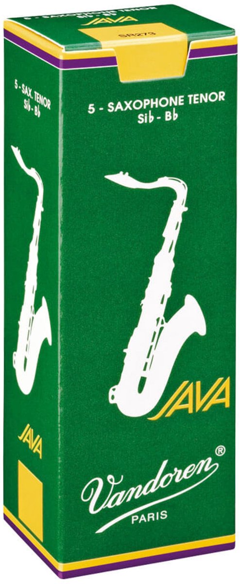 Vandoren Java Tenor Sax Reeds 3.5 Box of 5 - Riet voor tenor saxofoon