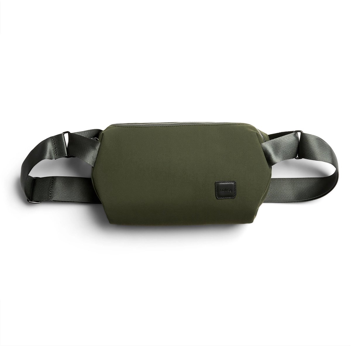 Bellroy Classic Sling 5L – Uitbreidbare opslagcapaciteit – Gevoerde achterzak voor waardevolle items – Tweerichtingsrits voor gemakkelijke toegang - Groen