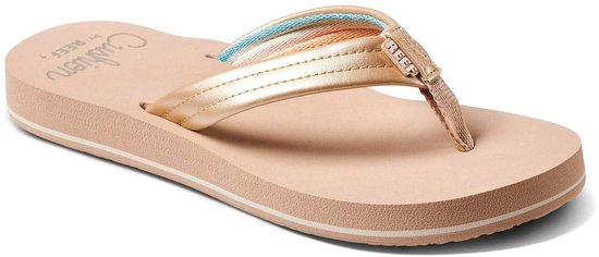 Reef Cushion Breezegolden Hour Dames Slippers - Gebroken wit/Zand - Maat 40