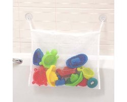 2 stuks Bath Toy Storage Net (35x45cm), Organizer for Kids Toys, Storage Net for Bathroom and Baby Toys
