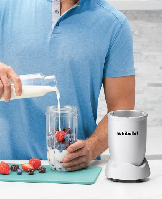 Krachtige Blender - Smoothie Maker - Snelle Maaltijden - 900 Watt Motor - 094 Liter Kan - Mat Zwart — afbeelding 5