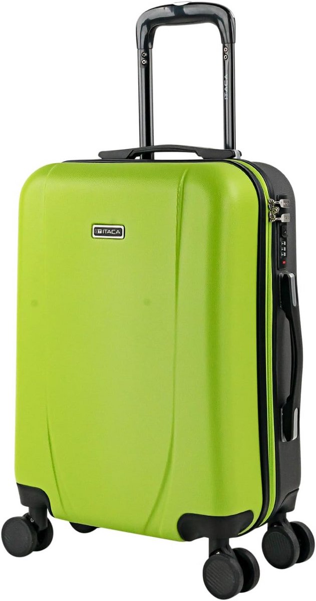 Grote Koffer - Reiskoffer Bagage - Vakantie Vervoer - Vier Zwenkwielen - 70 cm Hoog - Zwart