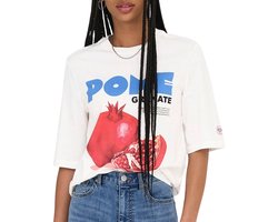Only Phoebe Fresh Top Shirt Dames - Maat L