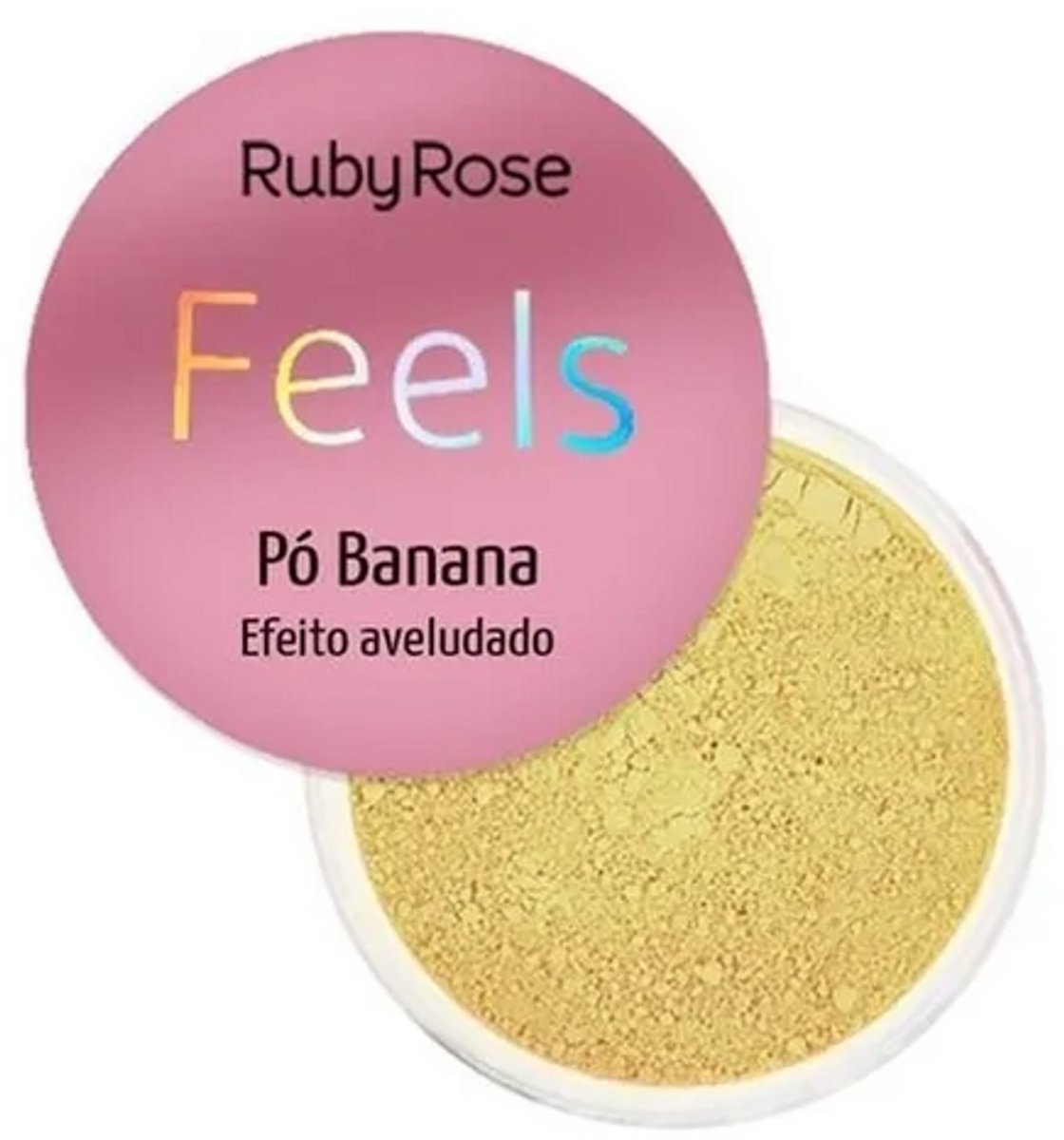 Ruby Rose - Feels - Banana powder - 01 - Velvet Finishing - Vegan - 7,5 g