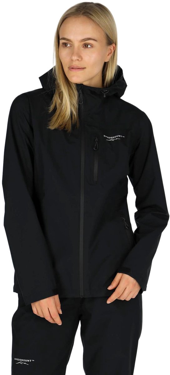 Swedemount Abisko Shell Jas – Regenjas voor dames Zwart