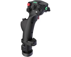 MOZA MHG Flightstick – Carbon Fiber - Hall-Effect Sensor - Programmeerbare Knoppen - Voor Moza Basis - PC