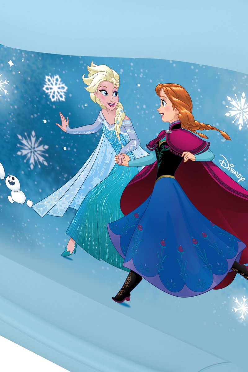 Samsonite Kinderkoffer - Dream2Go Disney Ride - on Suitcase Disney Frozen Magic Lichtblauw 52cm — afbeelding 3