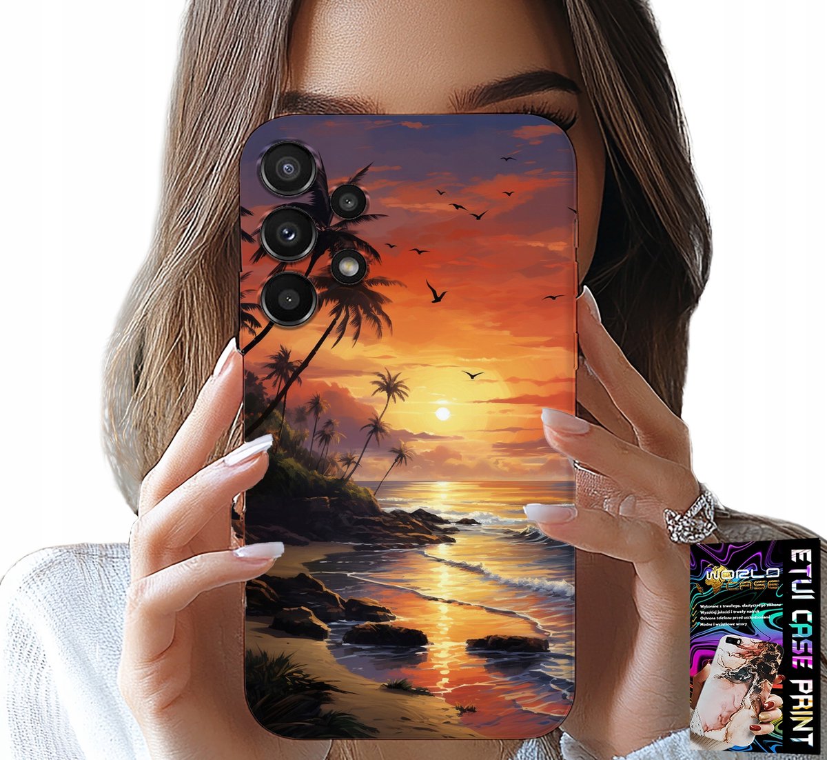 HOESJE VOOR SAMSUNG GALAXY A32 4G - STRAND, VAKANTIE, TROPISCHE EILAND COVER