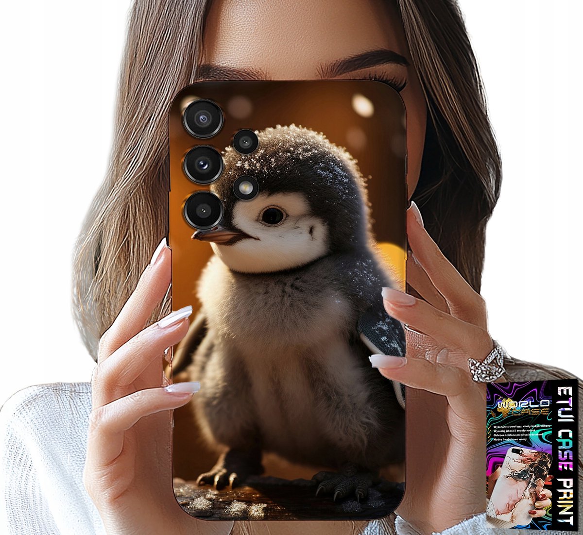 HOESJE VOOR SAMSUNG GALAXY A32 5G - LEUKE PINGUÏN-, TUPTAK- EN MADAGASCAR-PATRONEN