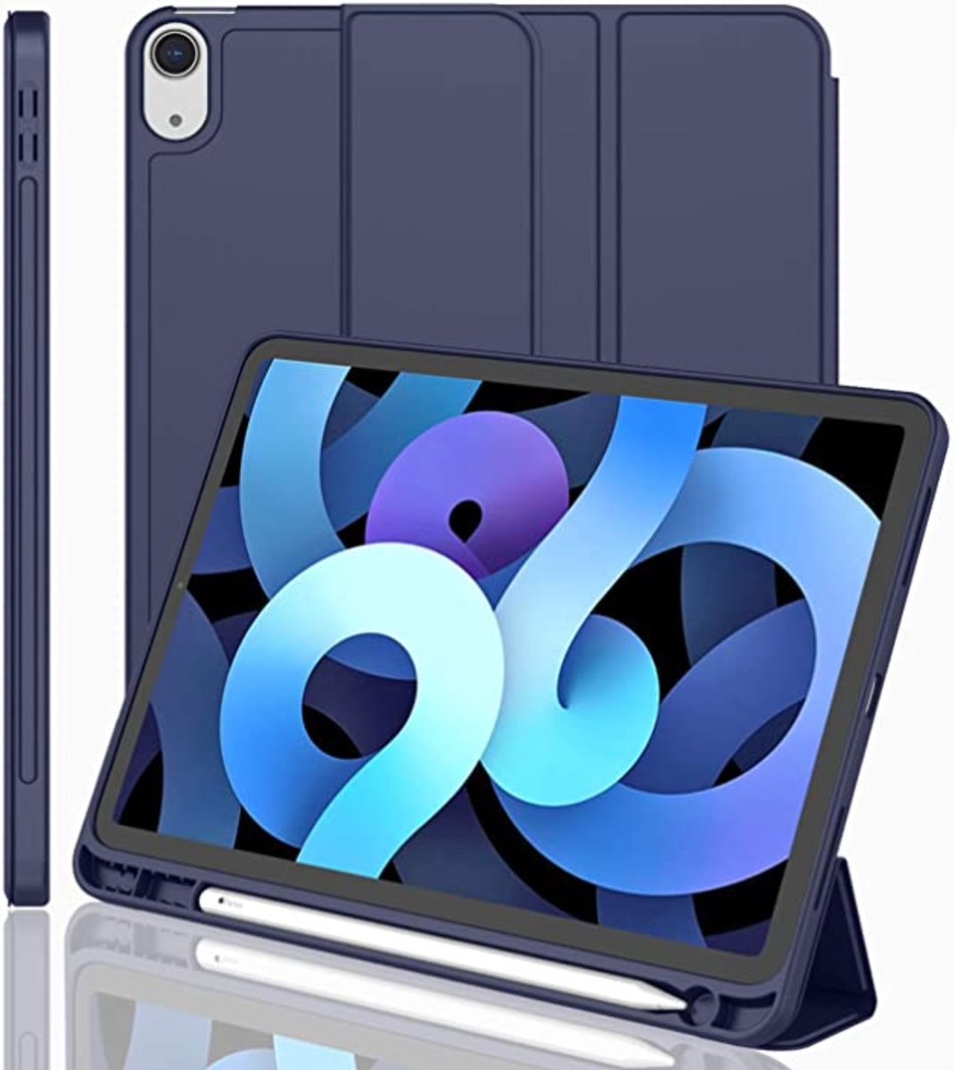 EtuiTab Serie - Tablethoes - Smartcase - Donkerblauw - Geschikt voor Apple iPad Air 13"