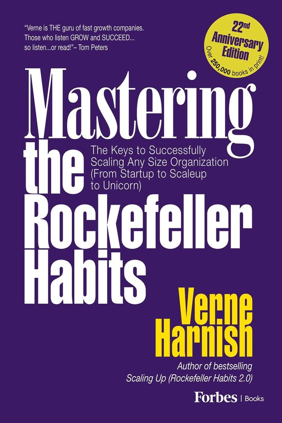 Mastering the Rockefeller Habits (22nd Anniversary Edition) - cover