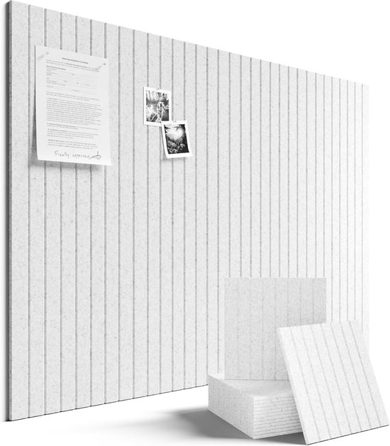 Kurken Prikbord - Vilten Wandbord - Notities Ophangen - Inclusief ...