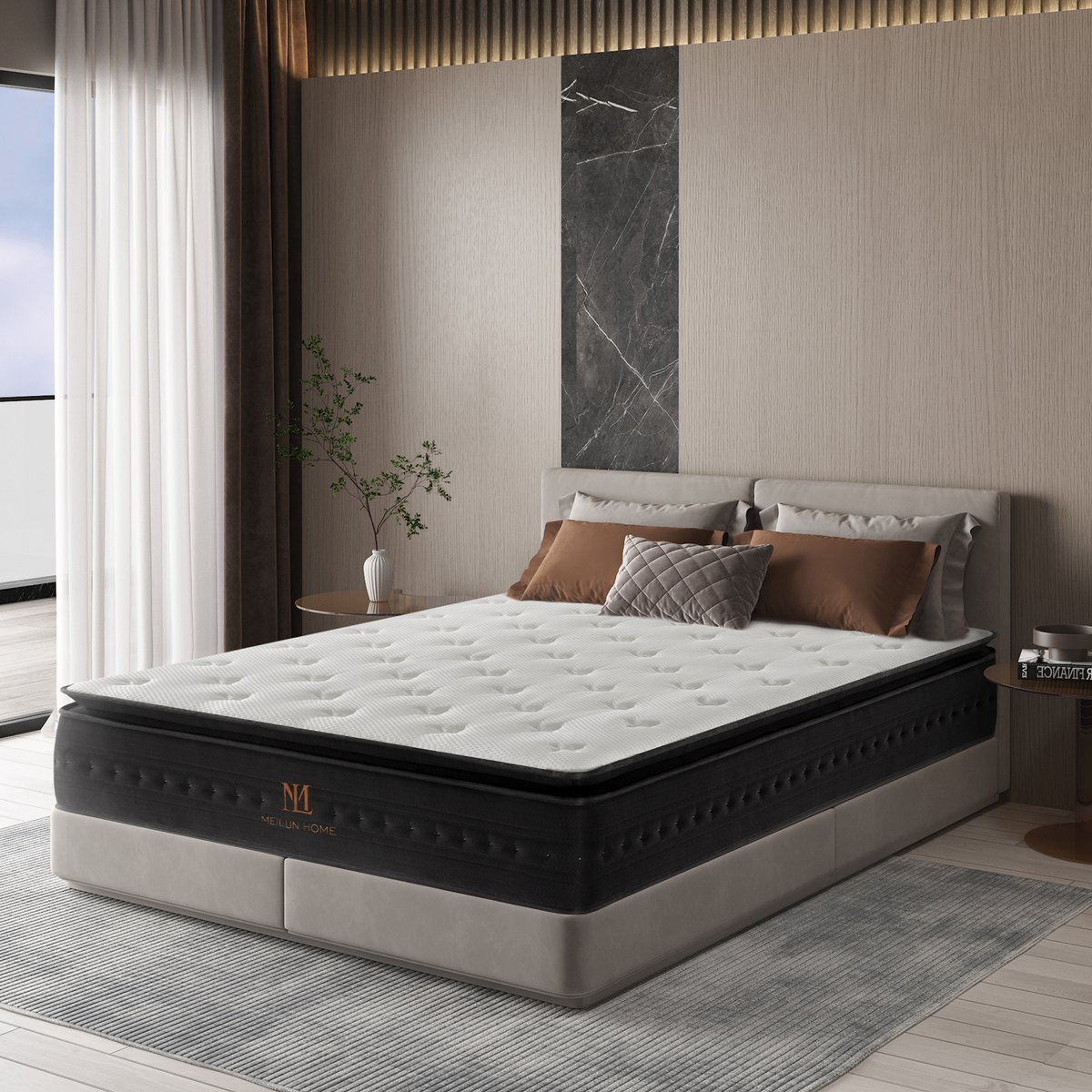 MeiLun Home P1 Hybrid Pocketveringmatras